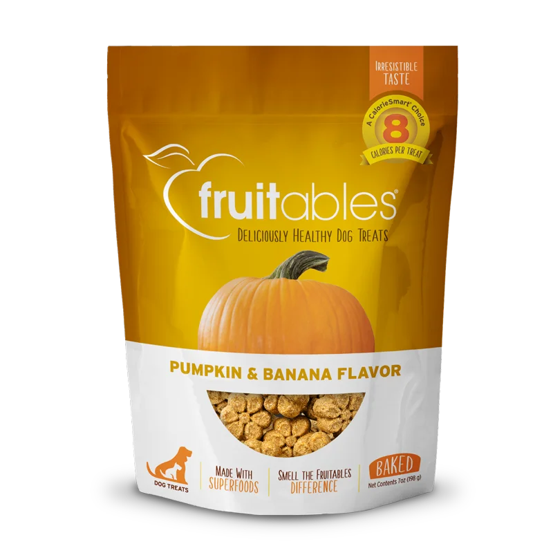 - Food for small dogsBaked Dog Treats - Pumpkin & Banana - 7oz