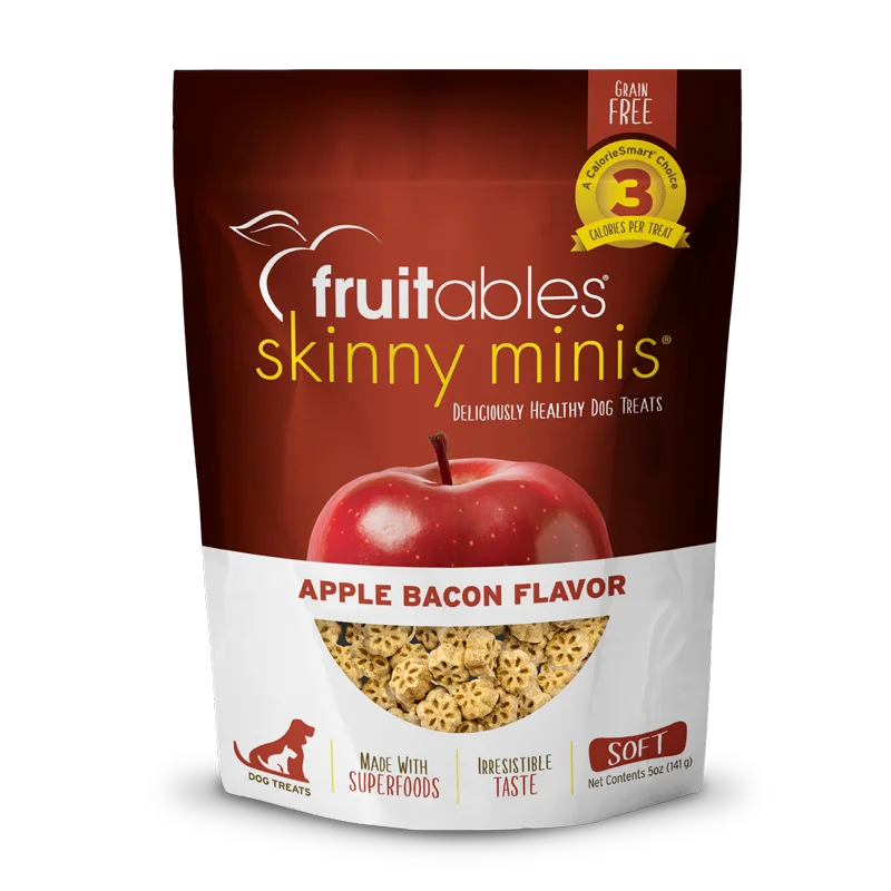 - Dog food helps the digestive systemSkinny Minis Dog Treats - Apple Bacon - 5oz