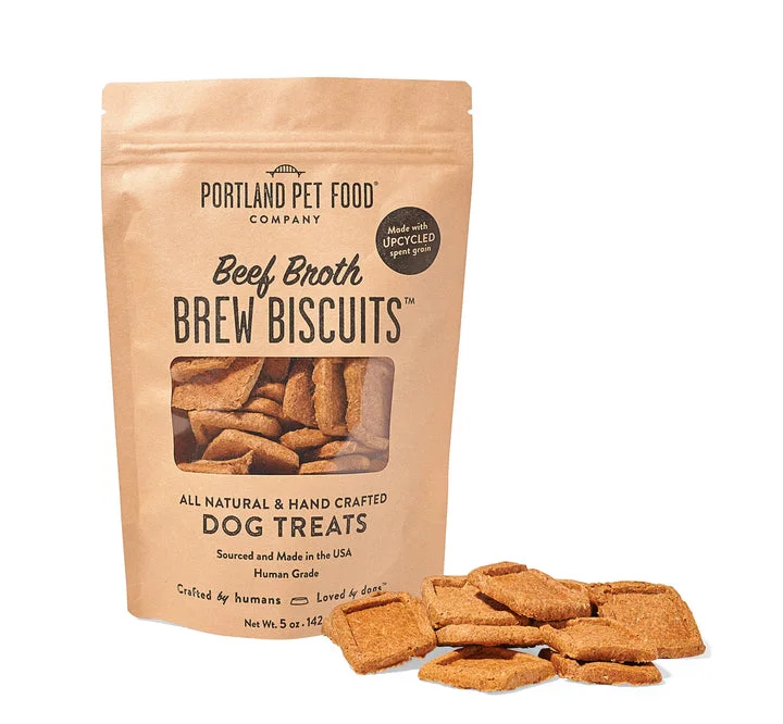 - Gastrointestinal conditioning dog foodBrew Biscuits with Beef Broth Dog Treats - 5oz.