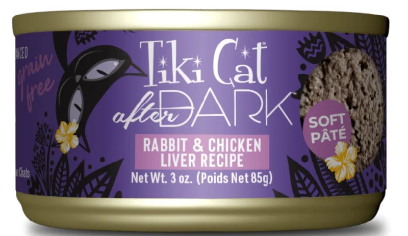    - Hill's Science Diet cat food price  Tiki Cat After Dark Rabbit & Chicken Liver Recipe Wet Cat Food - 3 oz