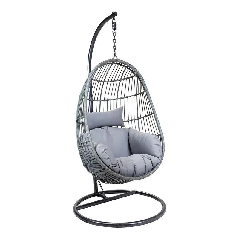 - ​​Pet toys under 10 yuanClassic Rattan Garden Cocoon Swing Seat by Wensum with Grey