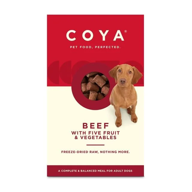  -High-fiber dog foodCOYA Freeze-Dried Raw Adult Dog Food Beef   150g