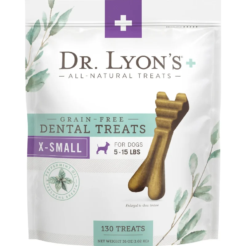 - Dog food improves immunityDr. Lyon's Grain-Free Mint Flavored Extra Small Breed Dental Dog Treats, 130 count