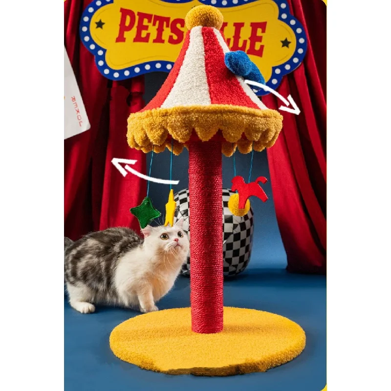 - Dog anti-slip matPETSVILLE Carousel Cat Scratching Post