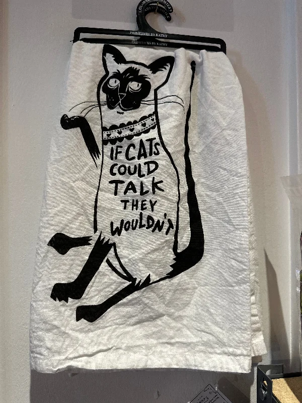 - Cat stress soothing sprayPrimitives by Kathy - Kitchen Towel - If Cats Could Talk