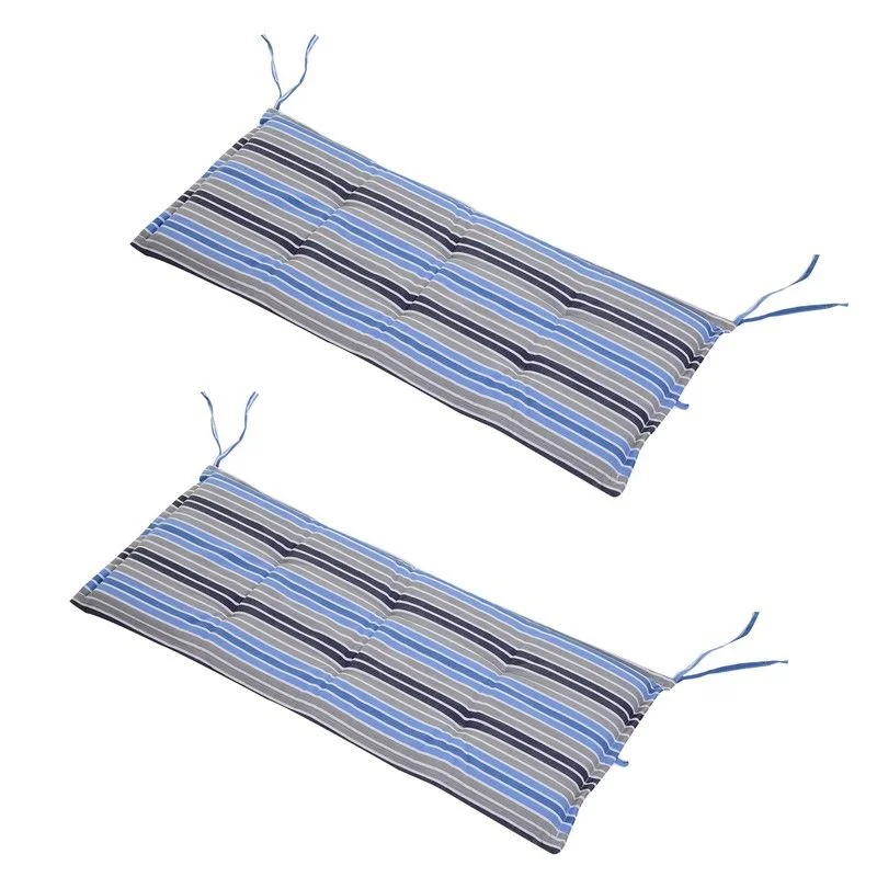 - Car dog seat beltOutsunny Polyester Set Of 2 Swing Chair Cushion Blue Stripes