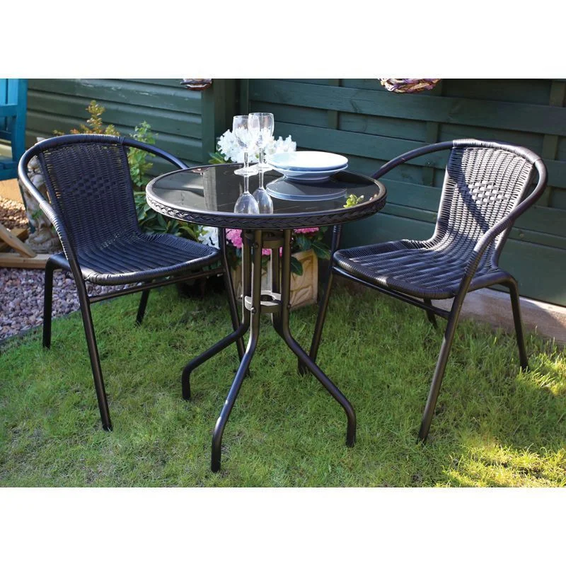 ---Avignon Garden Bistro Set by Croft - 2 Seats