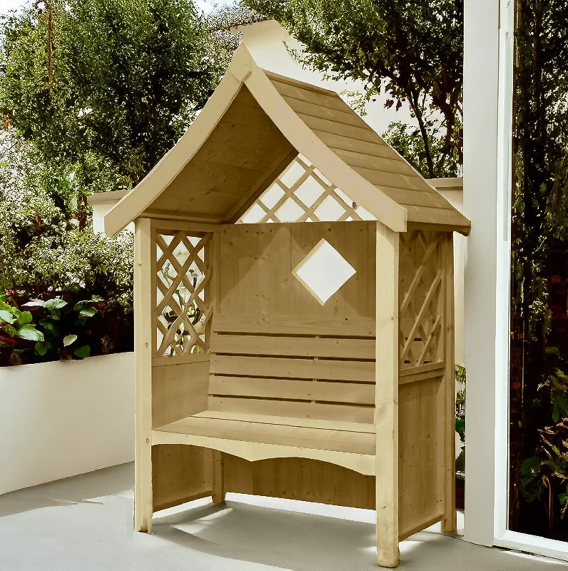 - Solid wood cat climbing frame customizedShire Rose Garden Arbour 5' x 3'