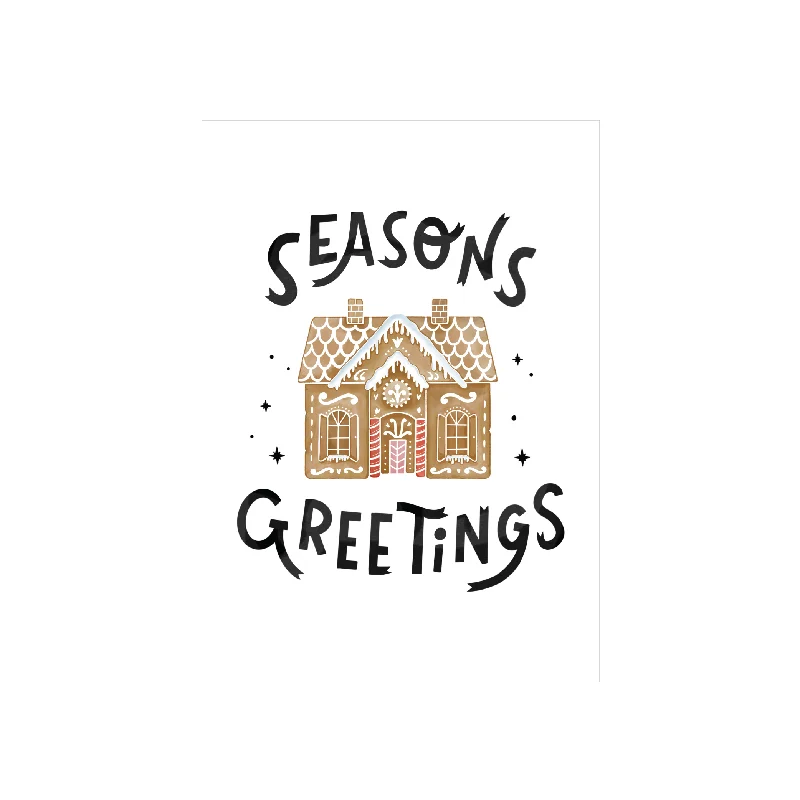 - Pet smart GPS locatorSteer Illustrations X Iko Iko Christmas Card Gingerbread House White