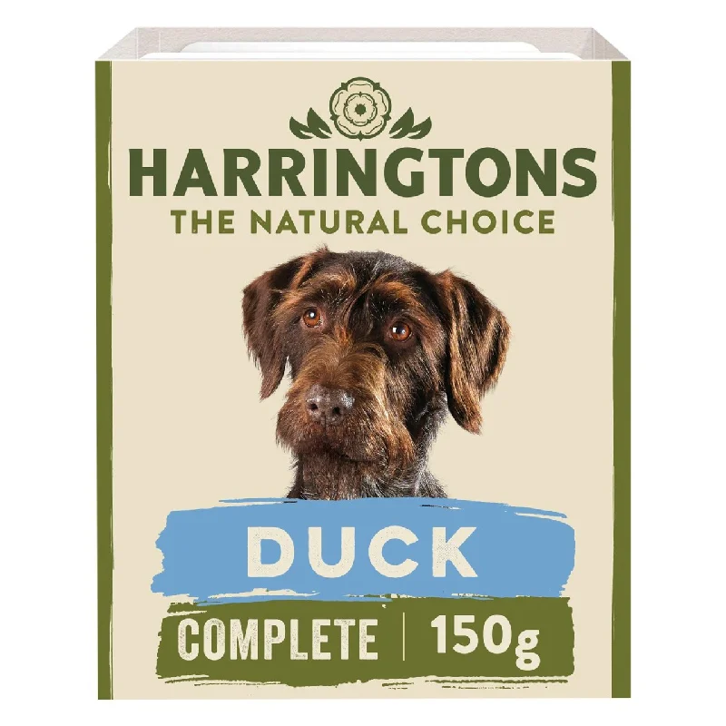 - Dog food helps the digestive systemHarringtons Grain Free Duck & Potato with Vegetables 150g