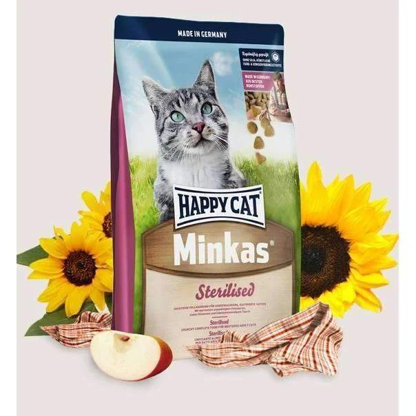 8. **Cat food bowl anti-overturning**Happy Cat Minkas Sterilised - 1.5 kg